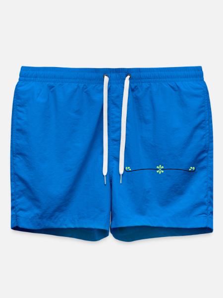 Blumenranke - Swim Trunks - cobalt blue