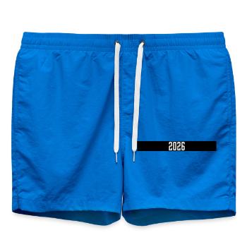 Année de la ligne 2026 - Short de bain - cobalt blue - Devant