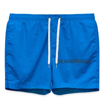 skandinavia logo symbole nord Suède Norvège - Short de bain - cobalt blue - Devant