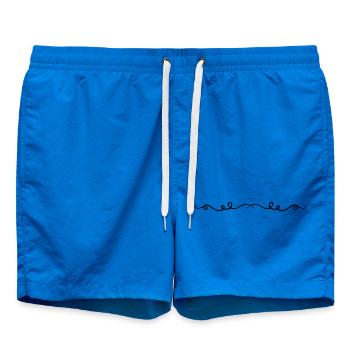 Ornament Line - Swim Trunks - cobalt blue - Front