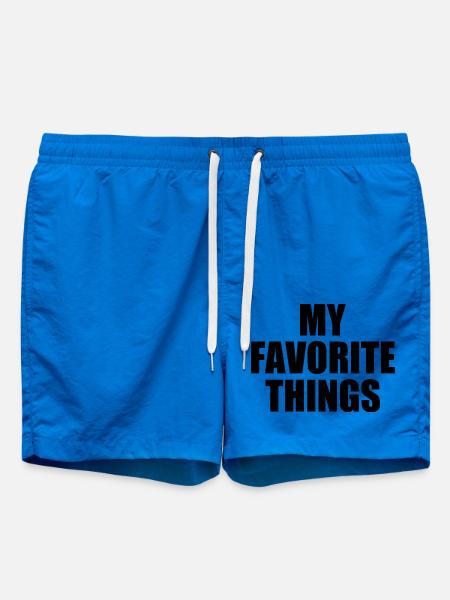 my favorite things - Swim Trunks - cobalt blue