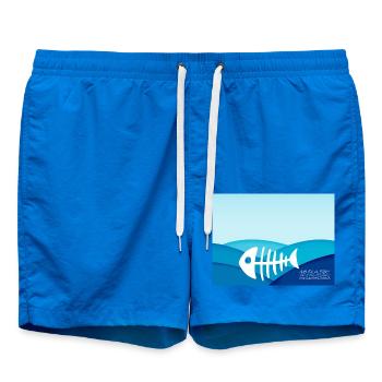 save the ocean - Badeshorts - Cobalt blue - Vorne