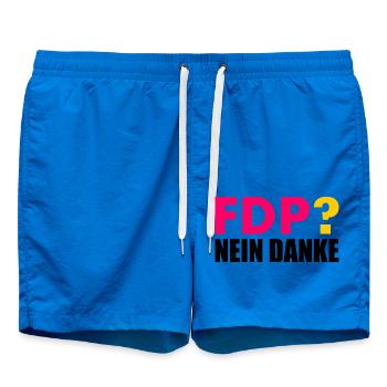 Fdp nein danke - Badeshorts - Cobalt blue - Vorne