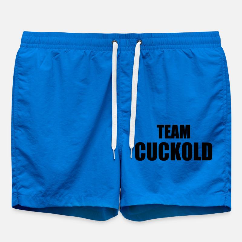 Team cuckold - Short de bain - cobalt blue