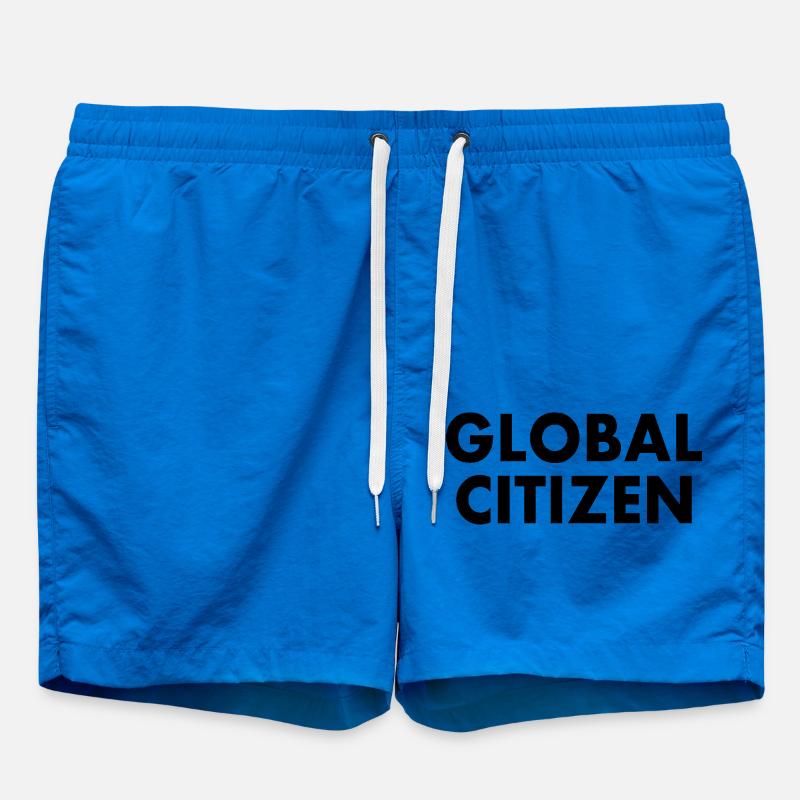 global citizen - Badeshorts - Cobalt blue