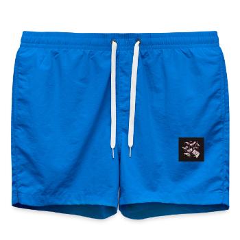 Neonlinien und Banknoten - Badeshorts - Cobalt blue - Vorne - AI Model Male 185 light (185cm)