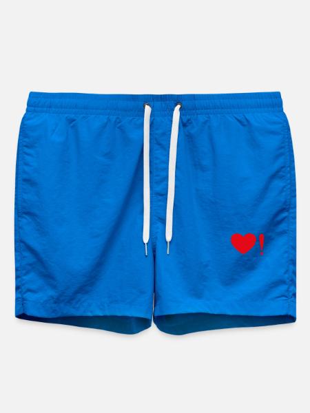 Love Signet - Badeshorts - Cobalt blue