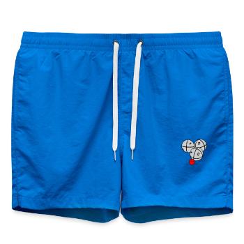 Petanque Kugeln - Badeshorts - Cobalt blue - Vorne - AI Model Male 185 light (185cm)