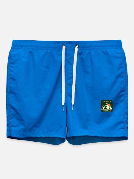 Take Me To The Mountains - Plain Version - Badeshorts - Cobalt blue