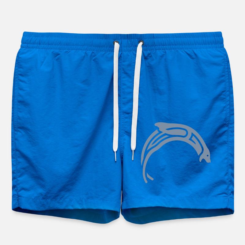 celtic sealion logo - Badeshorts - Cobalt blue