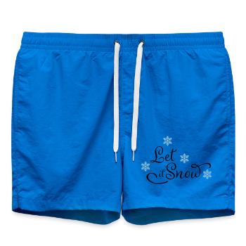 Funny gifts for Christmas - Swim Trunks - cobalt blue - Front