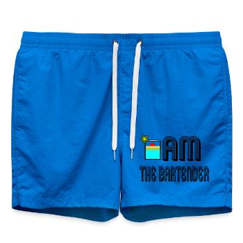 Je suis le barman - Short de bain - cobalt blue - Devant