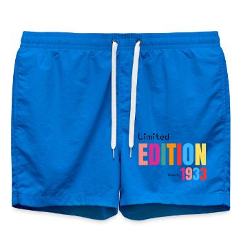 Limited edition Made in 1933 - Swim Trunks - cobalt blue - Front