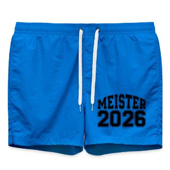 meister_2026 - Badeshorts - Cobalt blue - Vorne