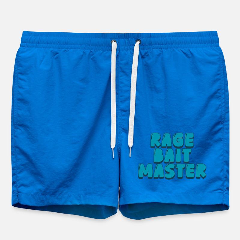 rage bait master - Swim Trunks - cobalt blue