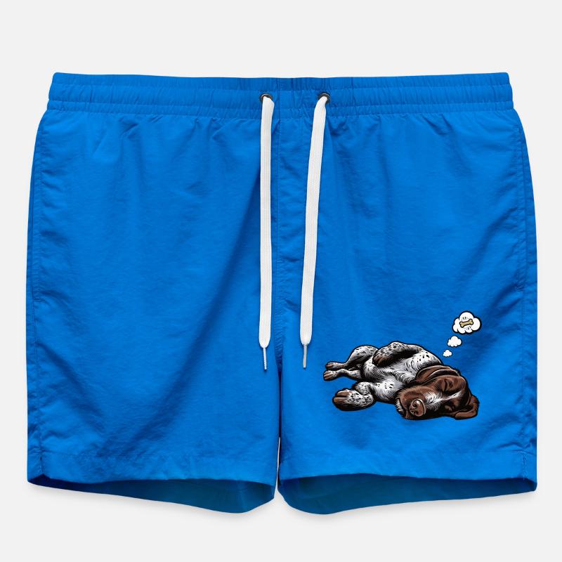 German Wirehaired German Wirehaired Owner - Swim Trunks - cobalt blue