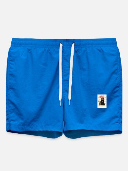 Pawsmas Freude Hund und Katze - Badeshorts - Cobalt blue