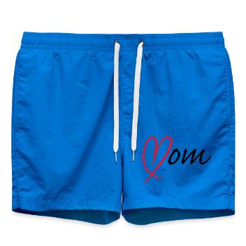 Mom Heart | Herz - Short de bain - cobalt blue - Devant