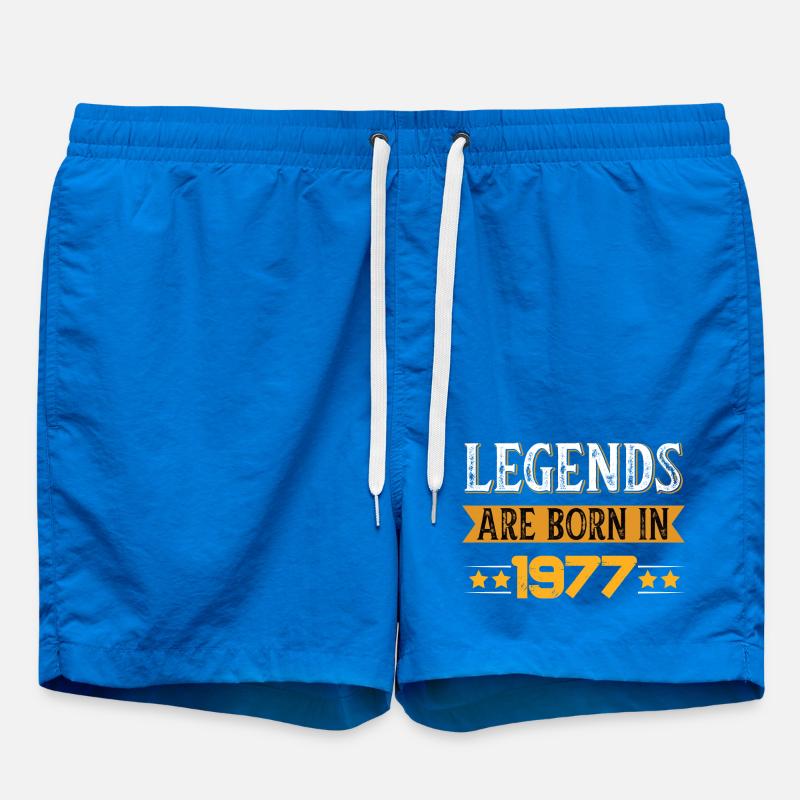 1977er Retro Gewinner Design - Badeshorts - Cobalt blue