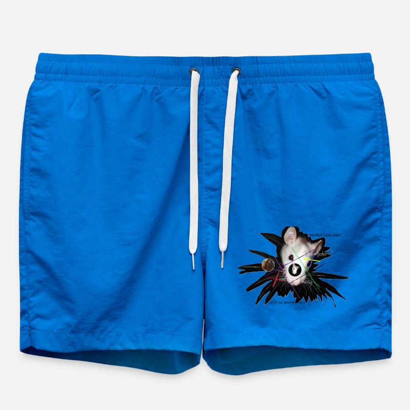 Ratte Tic Tac Toe Normal-Langweilig - Badeshorts - Cobalt blue