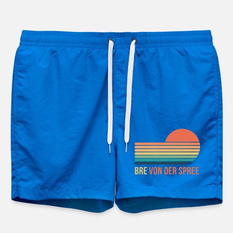 Berlin Bre von der Spree - Short de bain - cobalt blue