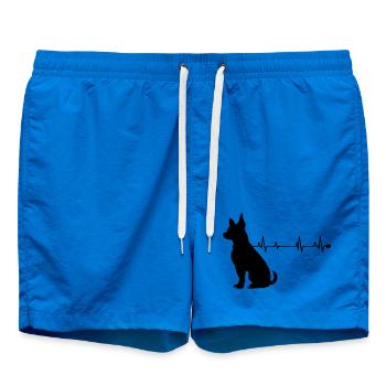 Dog - Swim Trunks - cobalt blue - Front