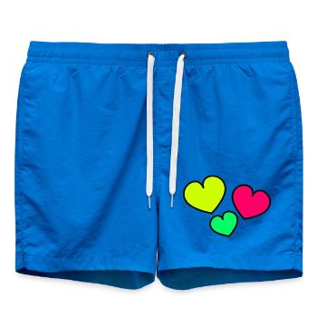 HAPPY FATHER'S DAY. DAD. FATHER'S DAY. FATHER - Swim Trunks - cobalt blue - Front