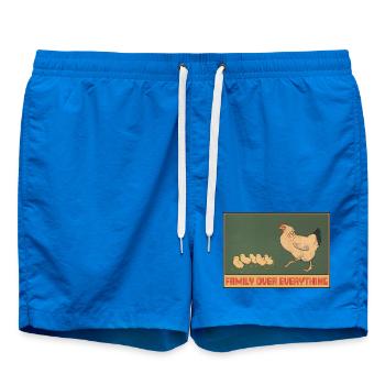 Famille de poulet - Family First Design - Short de bain - cobalt blue - Devant