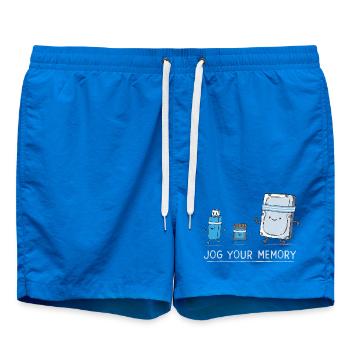 Ingénieur logiciel Support informatique J-og Your Memory Gym - Short de bain - cobalt blue - Devant