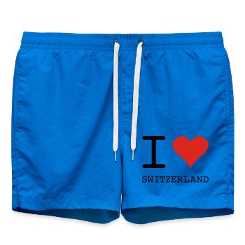 I LOVE SWITZERLAND - Badeshorts - Cobalt blue - Vorne