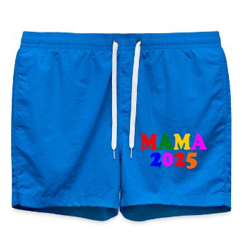 Maman 2025 - Short de bain - cobalt blue - Devant