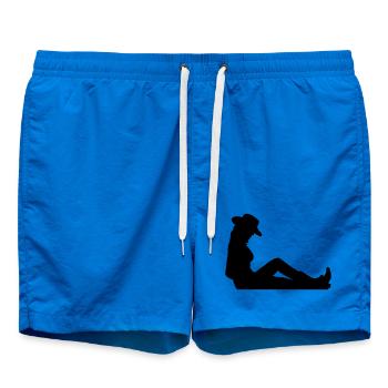 usa fille - Short de bain - cobalt blue - Devant