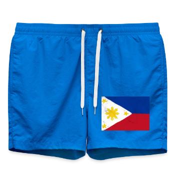 Le drapeau des Philippines – un symbole d’unité - Short de bain - cobalt blue - Devant