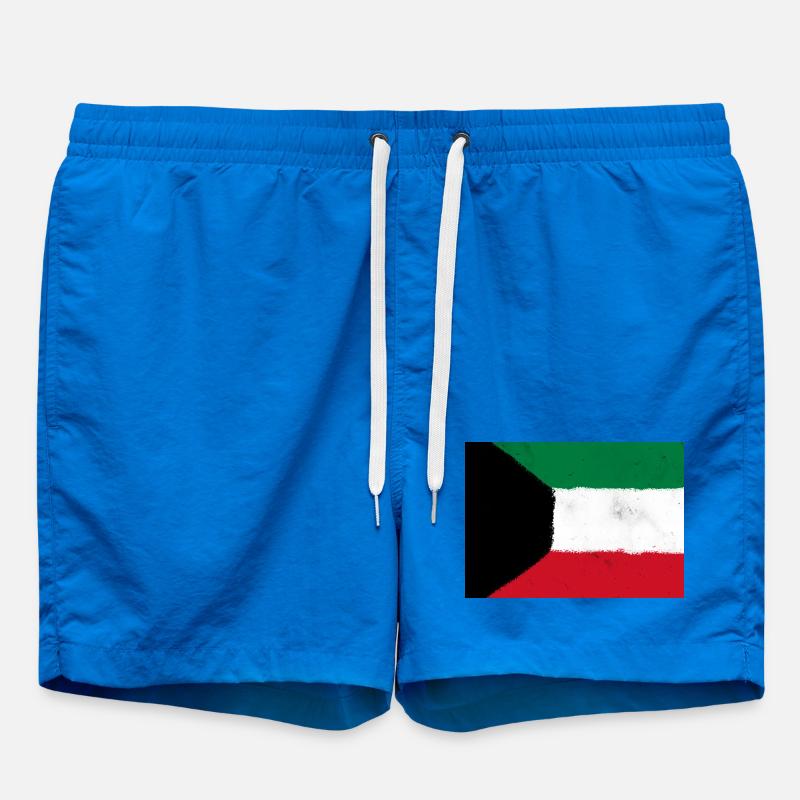 Drapeau du Koweït - Short de bain - cobalt blue
