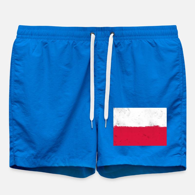 Drapeau polonais - Short de bain - cobalt blue