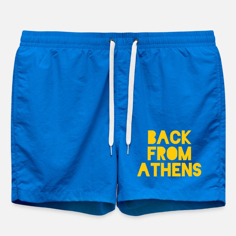 Conception du retour d'Athènes - Short de bain - cobalt blue