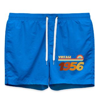 70 Years 1956 Rock Style T-Shirt - Swim Trunks - cobalt blue - Front