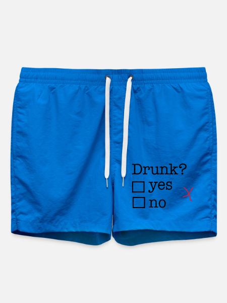 drunk - Swim Trunks - cobalt blue