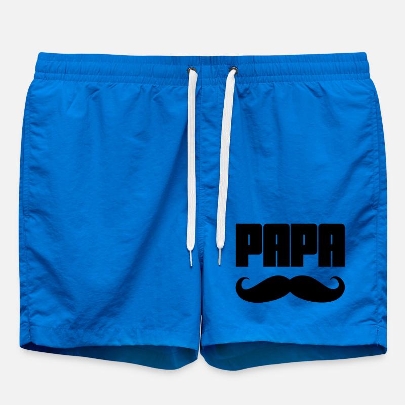Papa - Swim Trunks - cobalt blue