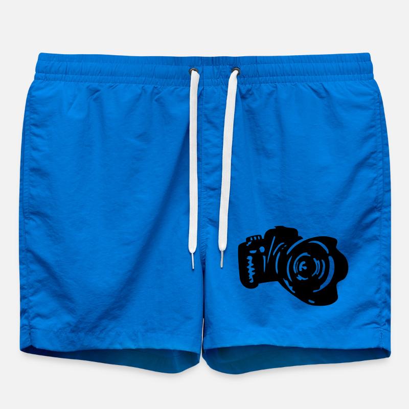 camera dslr - Swim Trunks - cobalt blue