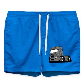 Chauffeur professionnel de véhicule poids lourd - Short de bain - cobalt blue - Devant