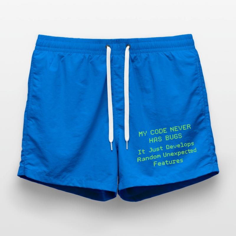 Mon code n’a jamais de bugs, il se développe simplement de manière aléatoire Short de bain