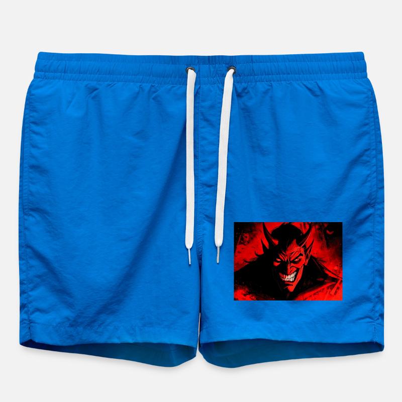 The Devil - Swim Trunks - cobalt blue