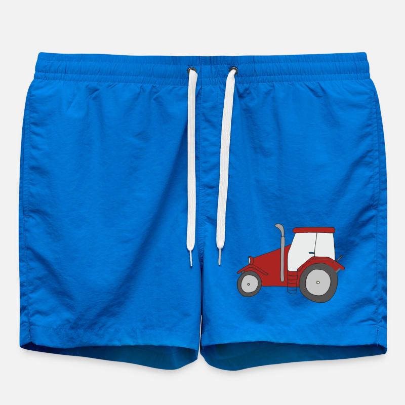 tractor - Swim Trunks - cobalt blue