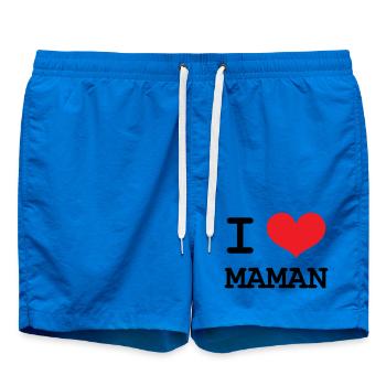 J'aime ma maman - Fête des Mères - Short de bain - cobalt blue - Devant