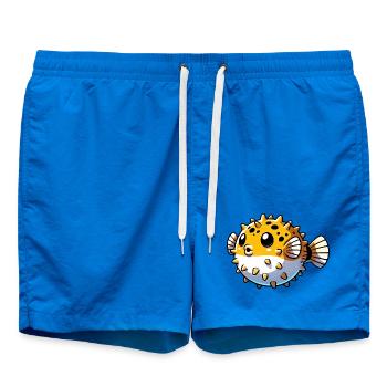 Kugelfisch - Badeshorts - Cobalt blue - Vorne