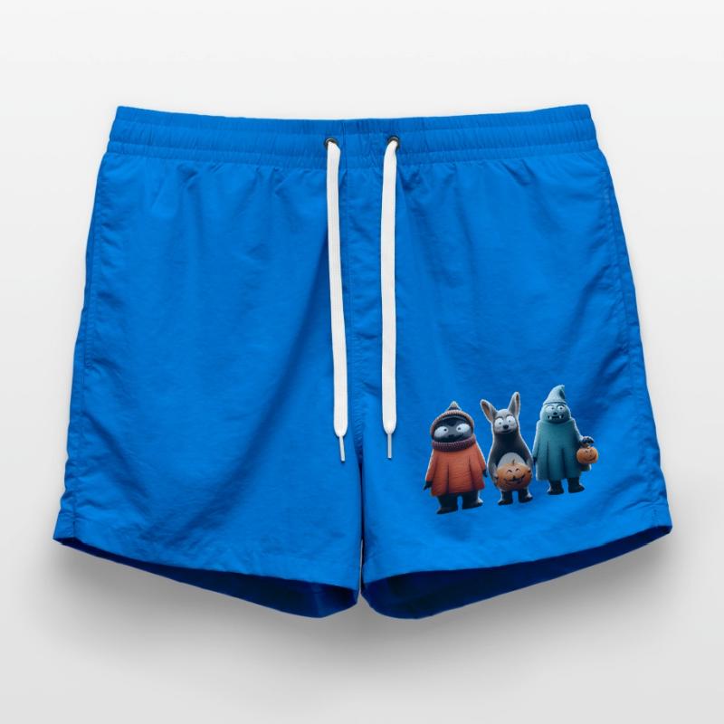 Gruseliges Süßes oder Saures – Halloween Wooligans Badeshorts