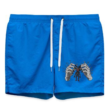 Mains démoniaques Spectacle de marionnettes Horreur Gothique - Short de bain - cobalt blue - Devant