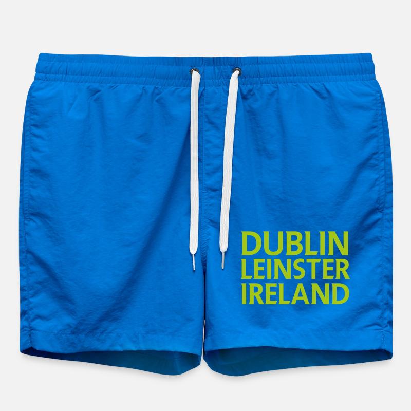 Dublin – Irlande Textdesign - Short de bain - cobalt blue