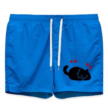 Cœur de Chat Amour - Short de bain - cobalt blue - Devant